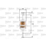 VALEO Kraftstofffilter 587005 VALEO Kraftstofffilter 587005