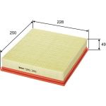 Valeo Luftfilter 585289 Valeo Luftfilter 585289