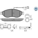 Bremsbelagsatz Fiat P. Ducato/Boxer/Jumper 06- Adowno— 1700 025 244 6819-2/PD Bremsbelagsatz Fiat P. Ducato/Boxer/Jumper 06- Adowno— 1700 025 244 6819-2/PD