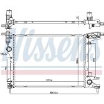 Nissens Wasserkühler PKW 606277
