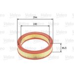 Valeo Luftfilter 585651