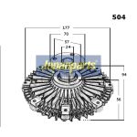 Kupplung, K÷hlerl Nach VC-504 Kupplung, K÷hlerl Nach VC-504