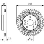 Bremsscheibe 0 986 479 C40 Bremsscheibe 0 986 479 C40