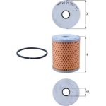 MAHLE Kraftstofffilter KX 21D MAHLE Kraftstofffilter KX 21D