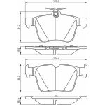 Bremsbelag 0 986 495 346 Bremsbelag 0 986 495 346