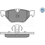 Bremsbelagsatz Bmw T. E87/90/91/92 05 025 239 2617/PD Bremsbelagsatz Bmw T. E87/90/91/92 05 025 239 2617/PD