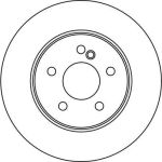Bremsscheibe Db T. S210 Combi 96-03 DF4134 Bremsscheibe Db T. S210 Combi 96-03 DF4134