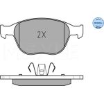MEYLE Bremsbelagsatz Ford Transit Co 252344017 MEYLE Bremsbelagsatz Ford Transit Co 252344017