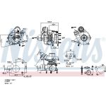 NISSENS Turbolader 93139 NISSENS Turbolader 93139