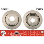 Bremsscheibe Bmw T. E81-91 05 DF4802 Bremsscheibe Bmw T. E81-91 05 DF4802