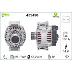 Valeo Lichtmaschine 439498 Valeo Lichtmaschine 439498