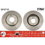 TRW Bremsscheibe DF4710 TRW Bremsscheibe DF4710