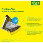 MANN-FILTER Innenraumfilter FreciousPlus FP 2939/1 MANN-FILTER Innenraumfilter FreciousPlus FP 2939/1