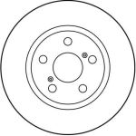 TRW Bremsscheibe DF2683 TRW Bremsscheibe DF2683