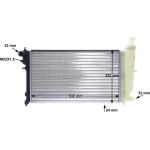 MAHLE Kühler, Motorkühlung CR 612 000S MAHLE Kühler, Motorkühlung CR 612 000S