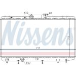 Nissens Wasserkühler PKW 648321 Nissens Wasserkühler PKW 648321