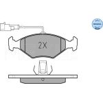 025 232 2018/W MEYLE Bremsbelagsatz Fiat Palio 96- Mit Sensor 025 232 2018/W MEYLE Bremsbelagsatz Fiat Palio 96- Mit Sensor