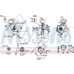 NISSENS Turbolader 93038 NISSENS Turbolader 93038