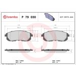 BREMBO Bremsklötze VA P 79 030 BREMBO Bremsklötze VA P 79 030