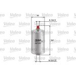 VALEO Kraftstofffilter 587205 VALEO Kraftstofffilter 587205