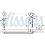 Nissens Wasserkühler PKW 61313 Nissens Wasserkühler PKW 61313