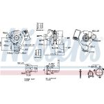 NISSENS Turbolader 93272 NISSENS Turbolader 93272