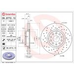 Bremsscheibe VA Xtra 09.9772.1X
