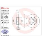 10 481 030 Bremsscheibe VA 08.8638.11 10 481 030 Bremsscheibe VA 08.8638.11