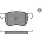 MEYLE Bremsbelagsatz Volvo S80 025 230 7318/PD MEYLE Bremsbelagsatz Volvo S80 025 230 7318/PD
