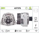 Valeo Lichtmaschine 437376 Valeo Lichtmaschine 437376