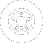 Bremsscheibe Bmw T. E60/E61 DF4360 Bremsscheibe Bmw T. E60/E61 DF4360
