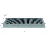 MAHLE Filter, Innenraumluft LAK 59