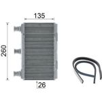 MAHLE Wärmetauscher, Innenraumheizung AH 115 000P MAHLE Wärmetauscher, Innenraumheizung AH 115 000P