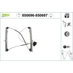 VALEO 850696 Fensterheber VALEO 850696 Fensterheber