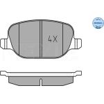 MEYLE Bremsbelagsatz Alfa 159 05-/Lancia Thesis 02 252376017 MEYLE Bremsbelagsatz Alfa 159 05-/Lancia Thesis 02 252376017