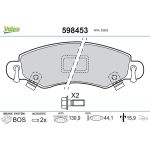 Valeo Bremsbelagsatz 598453