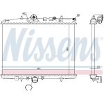 Nissens Wasserkühler PKW 61294A Nissens Wasserkühler PKW 61294A