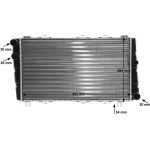 MAHLE Kühler, Motorkühlung CR 453 000S MAHLE Kühler, Motorkühlung CR 453 000S