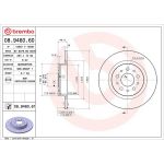 40 482 034 Bremsscheibe HA 08.9460.61 40 482 034 Bremsscheibe HA 08.9460.61