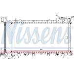 Nissens Wasserkühler PKW 67705A Nissens Wasserkühler PKW 67705A