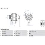 Lichtmaschine 0 986 048 301 Lichtmaschine 0 986 048 301