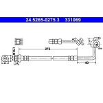 ATE Bremsschlauch 24.5265-0275.3 ATE Bremsschlauch 24.5265-0275.3