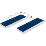 Aktivkohleinnenraumfilter 0 986 628 610 Aktivkohleinnenraumfilter 0 986 628 610
