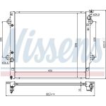 Nissens Wasserkühler PKW 646822