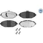 MEYLE Bremsbelagsatz Mercedes-Benz W205 2.2 Bluetec 14 025 220 7619/PD MEYLE Bremsbelagsatz Mercedes-Benz W205 2.2 Bluetec 14 025 220 7619/PD