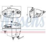 Nissens Kühlmittel-Ausgleichsbehälter 996276 Nissens Kühlmittel-Ausgleichsbehälter 996276
