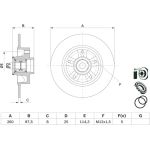 Bremsscheibe 0 986 479 E79