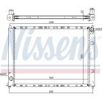 Nissens Wasserkühler PKW 64307A Nissens Wasserkühler PKW 64307A