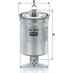 WK 830/6 MANN-FILTER Kraftstofffilter WK 830/6