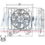 Nissens Kühlerlüfter PKW 85090 Nissens Kühlerlüfter PKW 85090
